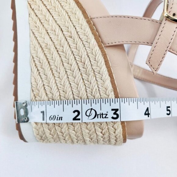 Linea Paolo Women's Verona Platform Wedge Sandal SIze 9.5 in Blush Comfort - Picture 13 of 14